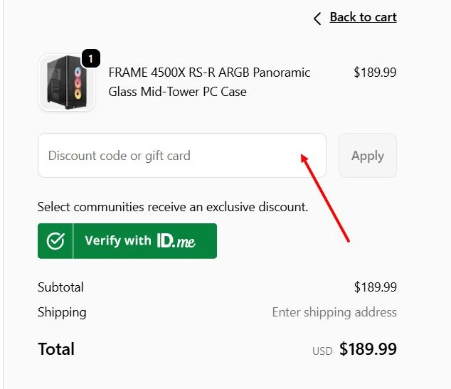 “How to apply a Corsair promo code”